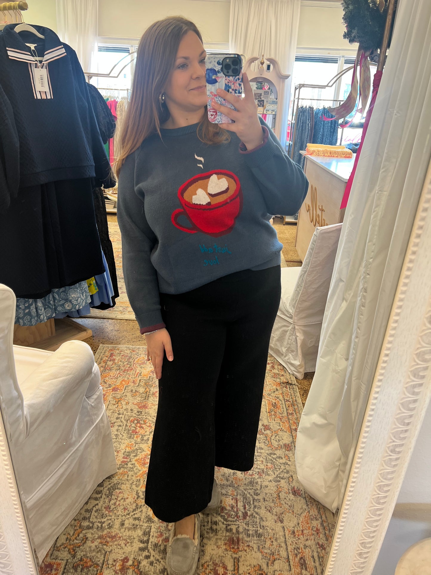 Hot Cocoa Knit Sweater