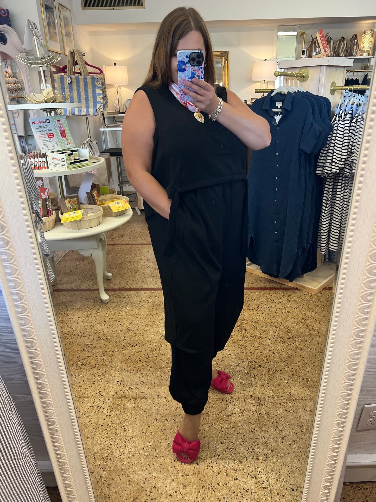 Tie-top Jogger Pant Set