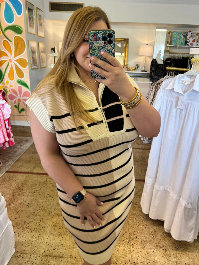 Sleeveless Sweater Dress
