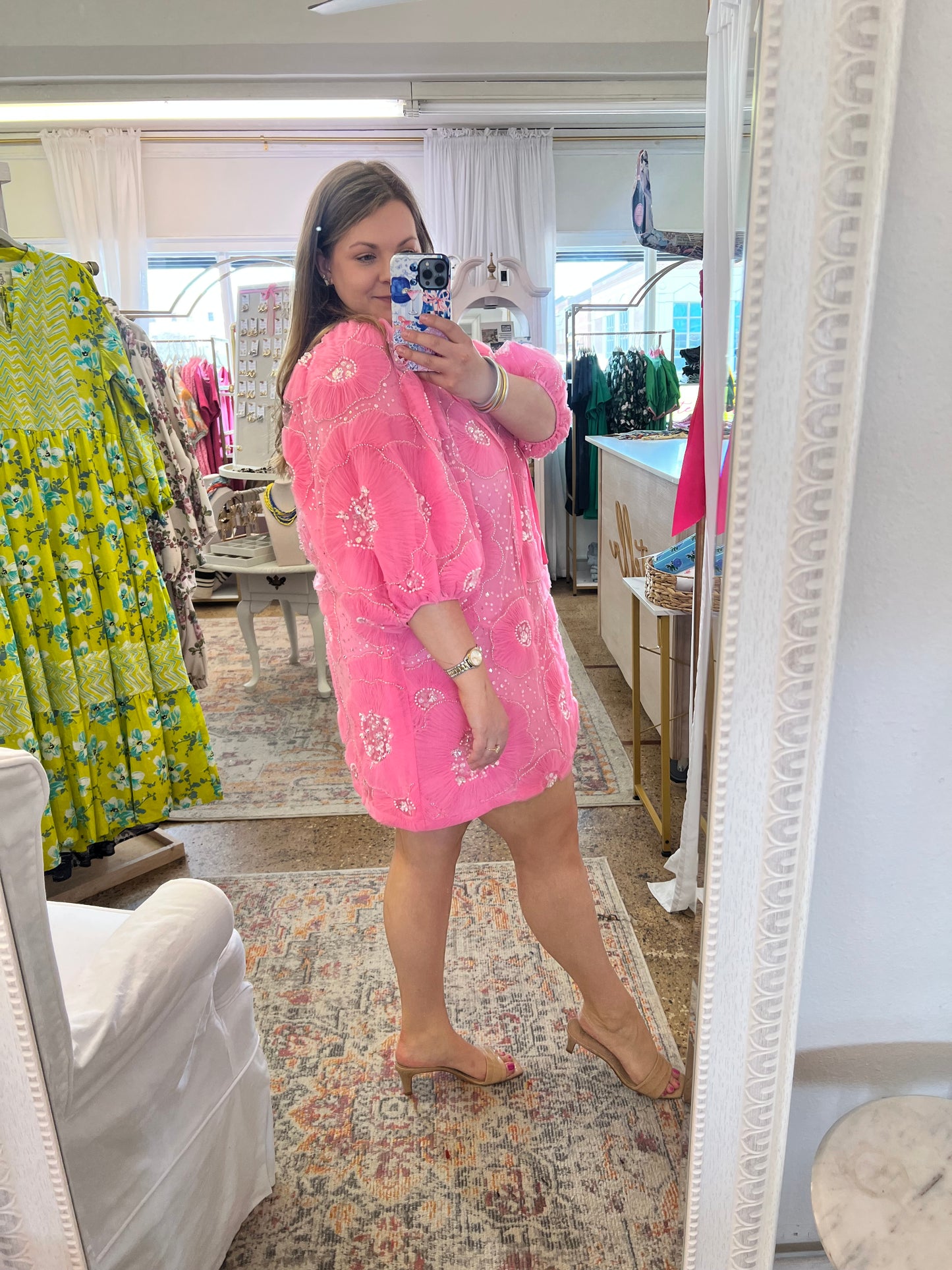 Pretty in Pink Mini Dress