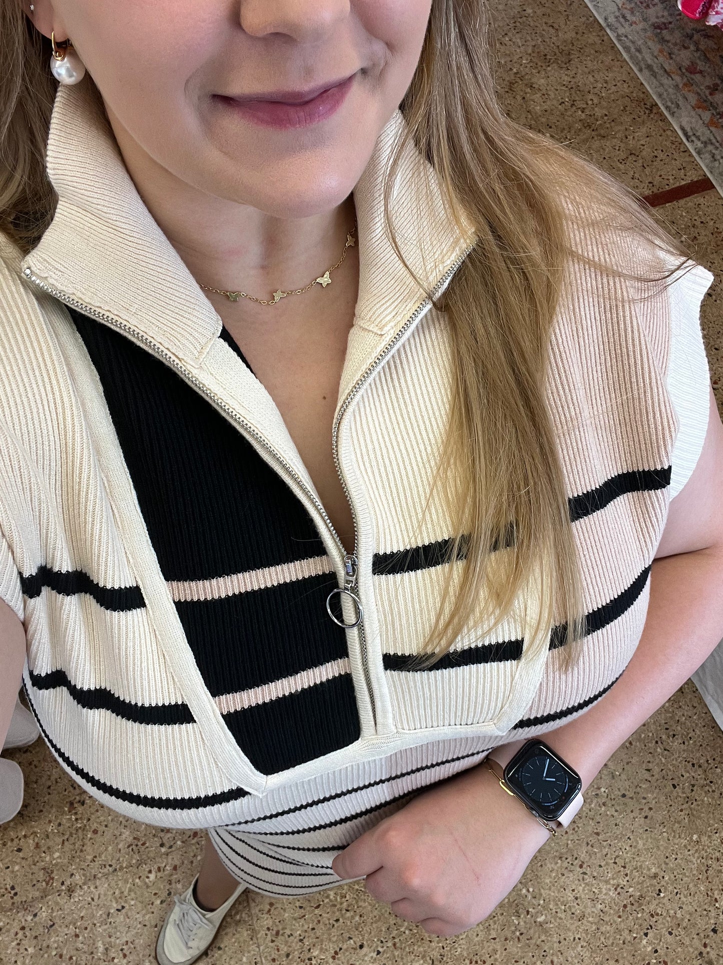 Sleeveless Sweater Dress