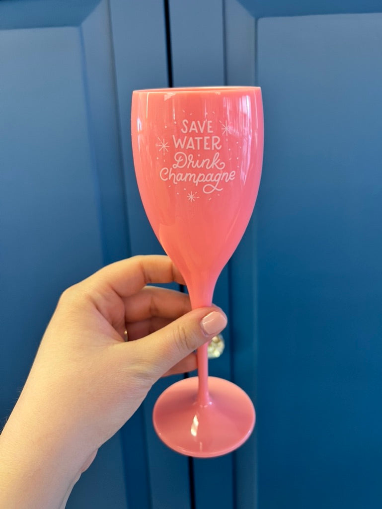 Acrylic Champagne Flutes