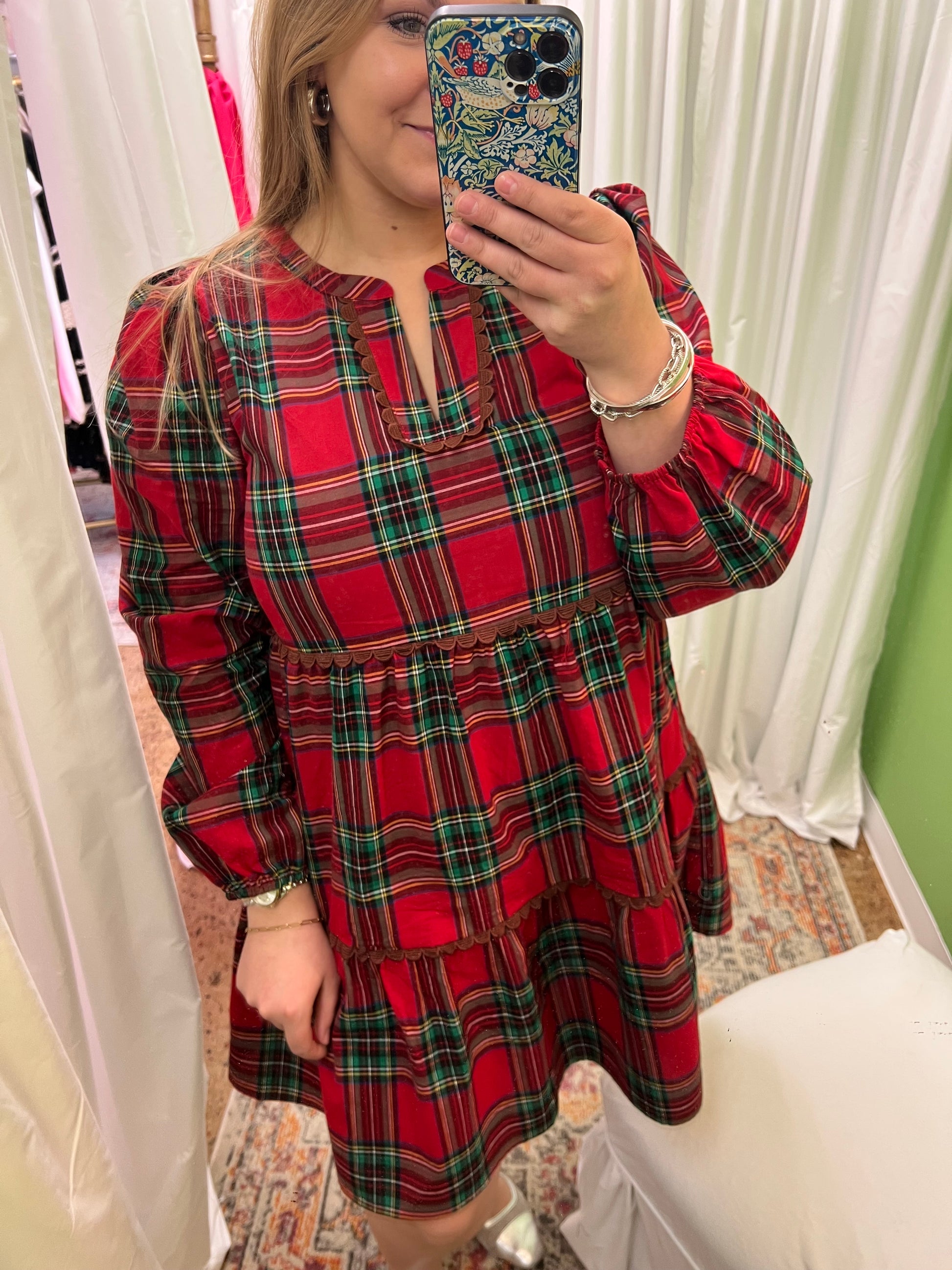 Christmas Plaid Dress Estella TX LLC Christmas Plaid Dress Estella TX LLC
