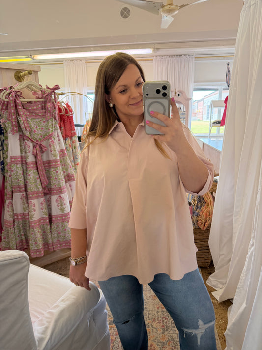 Mauve Oversized Blouse