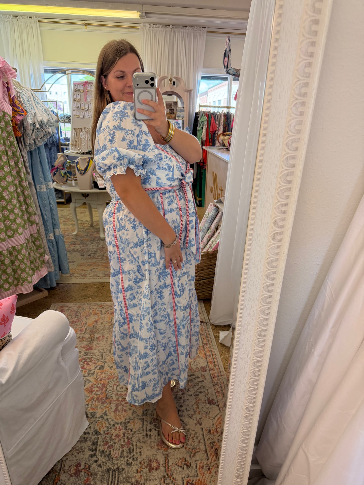 Stars & Stripes Midi Dress
