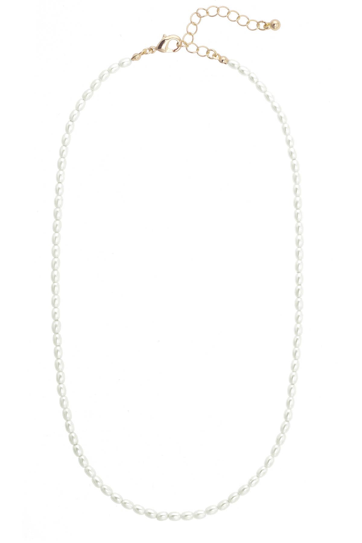 Thelma Mini Freshwater Pearl Beaded Necklace