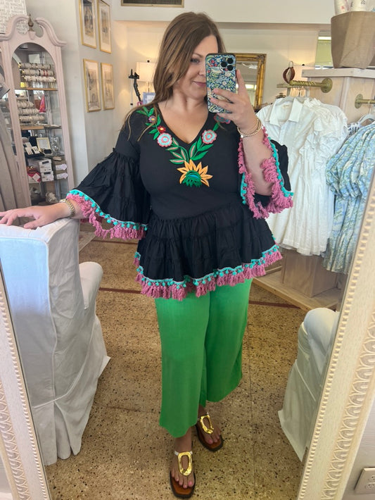 Madrid Embroidered Blouse