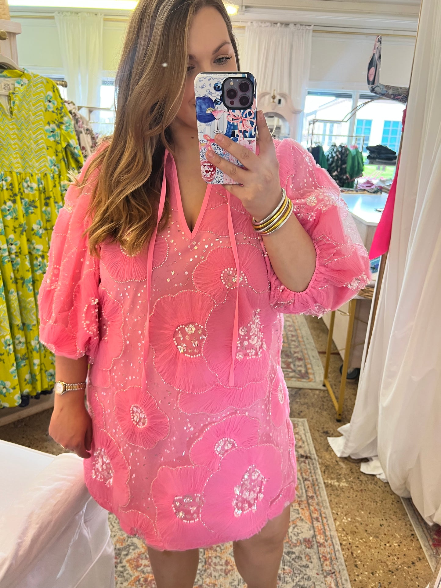 Pretty in Pink Mini Dress