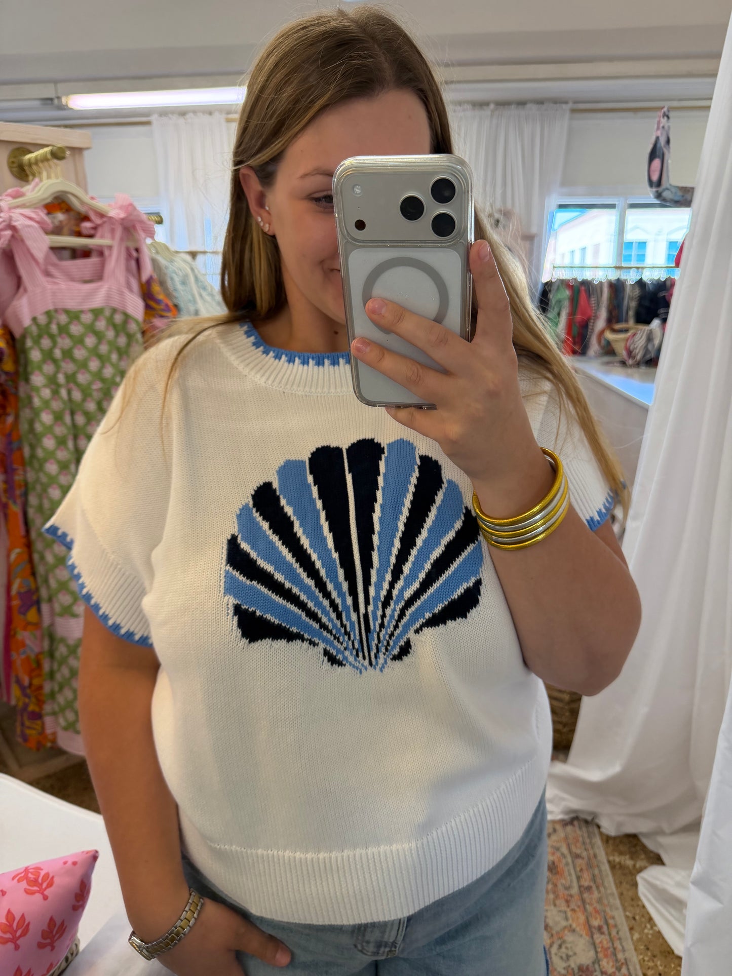 Summer Shell Sweater