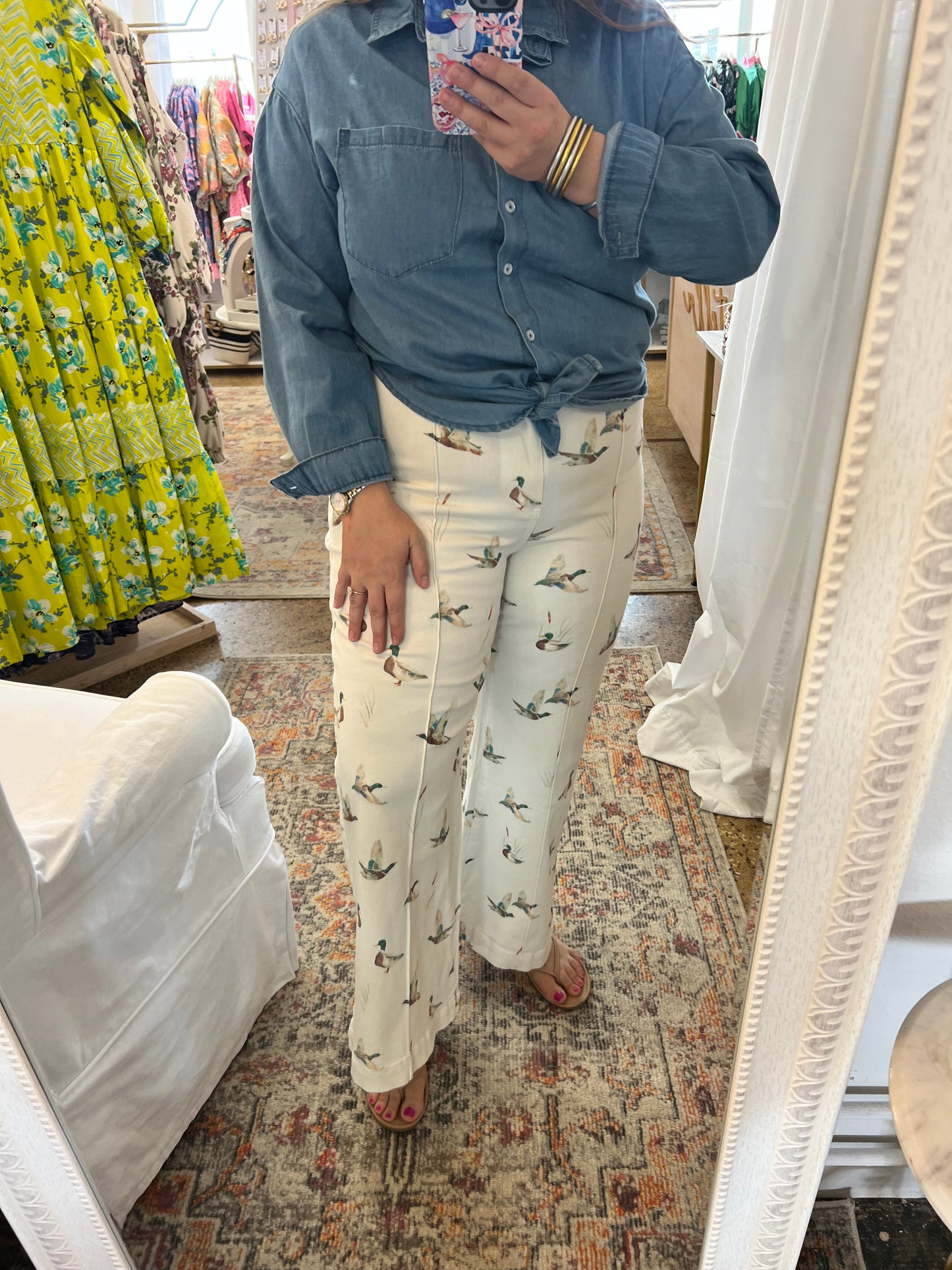 Mallard wide leg jeans