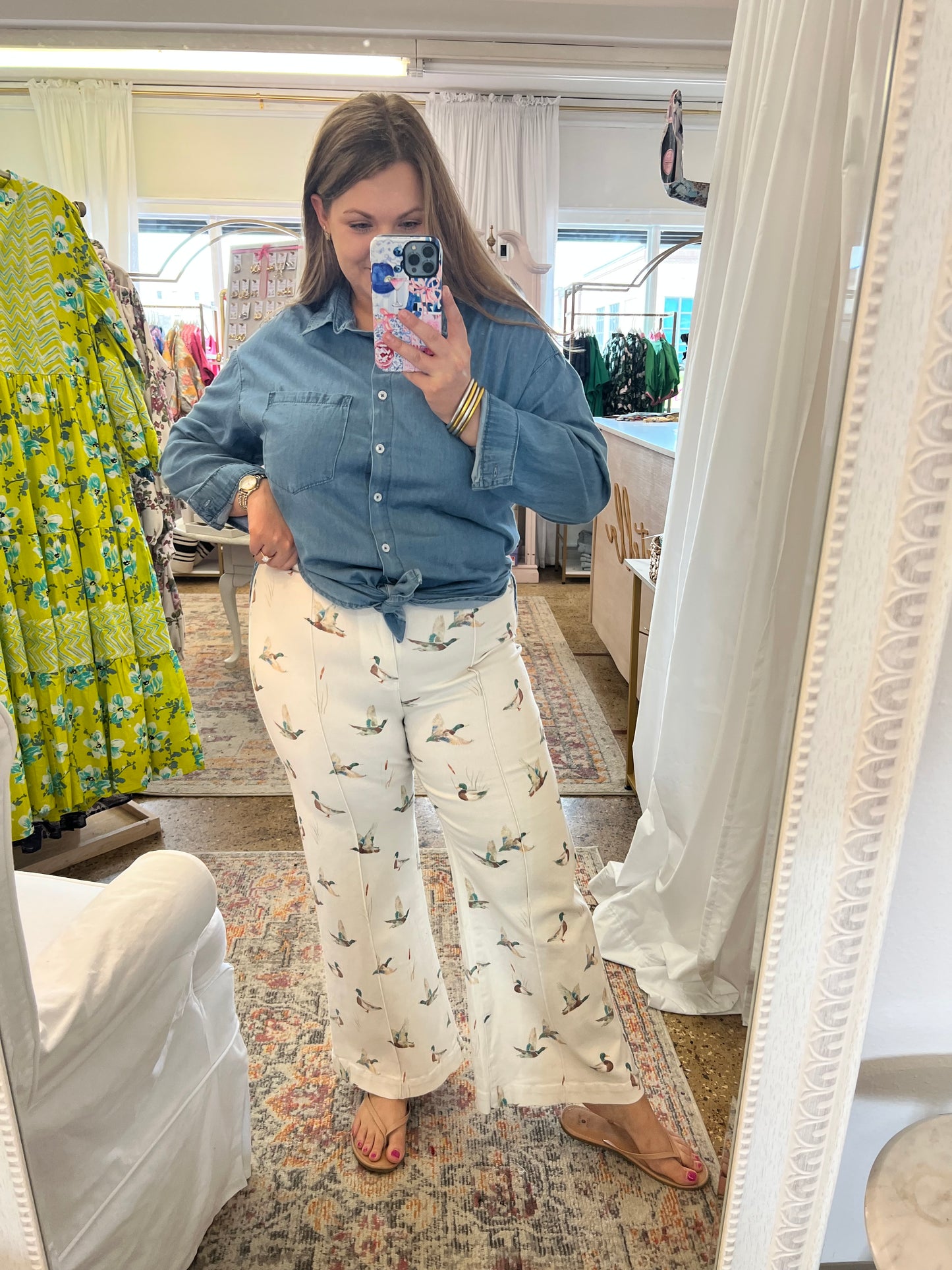 Mallard wide leg jeans