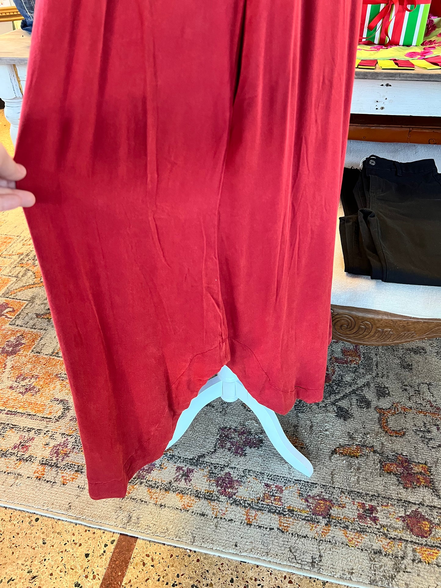 Mineral Wash Midi Dress