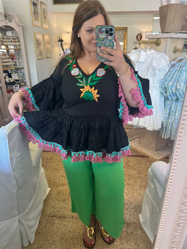 Madrid Embroidered Blouse