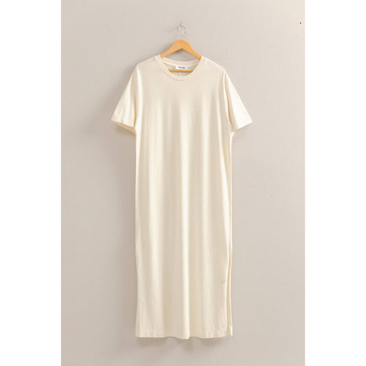 T-Shirt Maxi Knit Dress