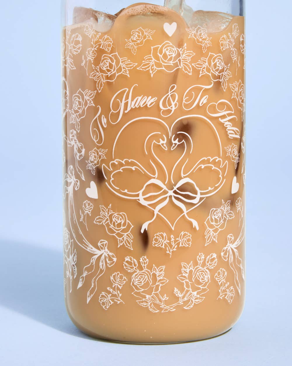 To Have And To Hold Swan Tumbler