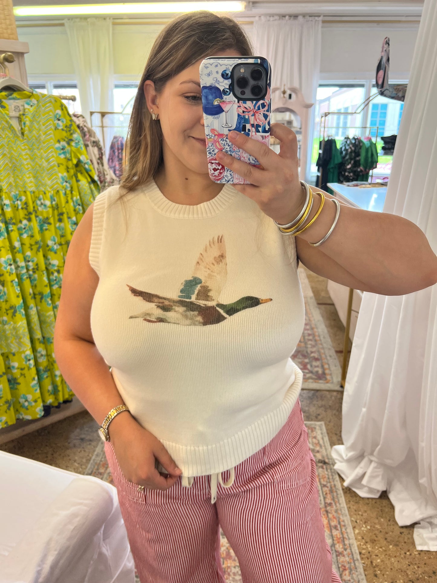 Mallard sleeveless sweater