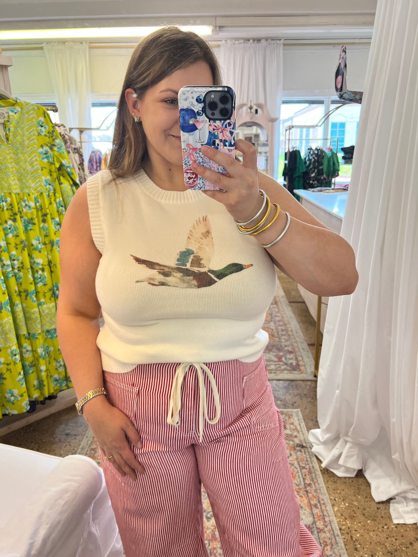 Mallard sleeveless sweater