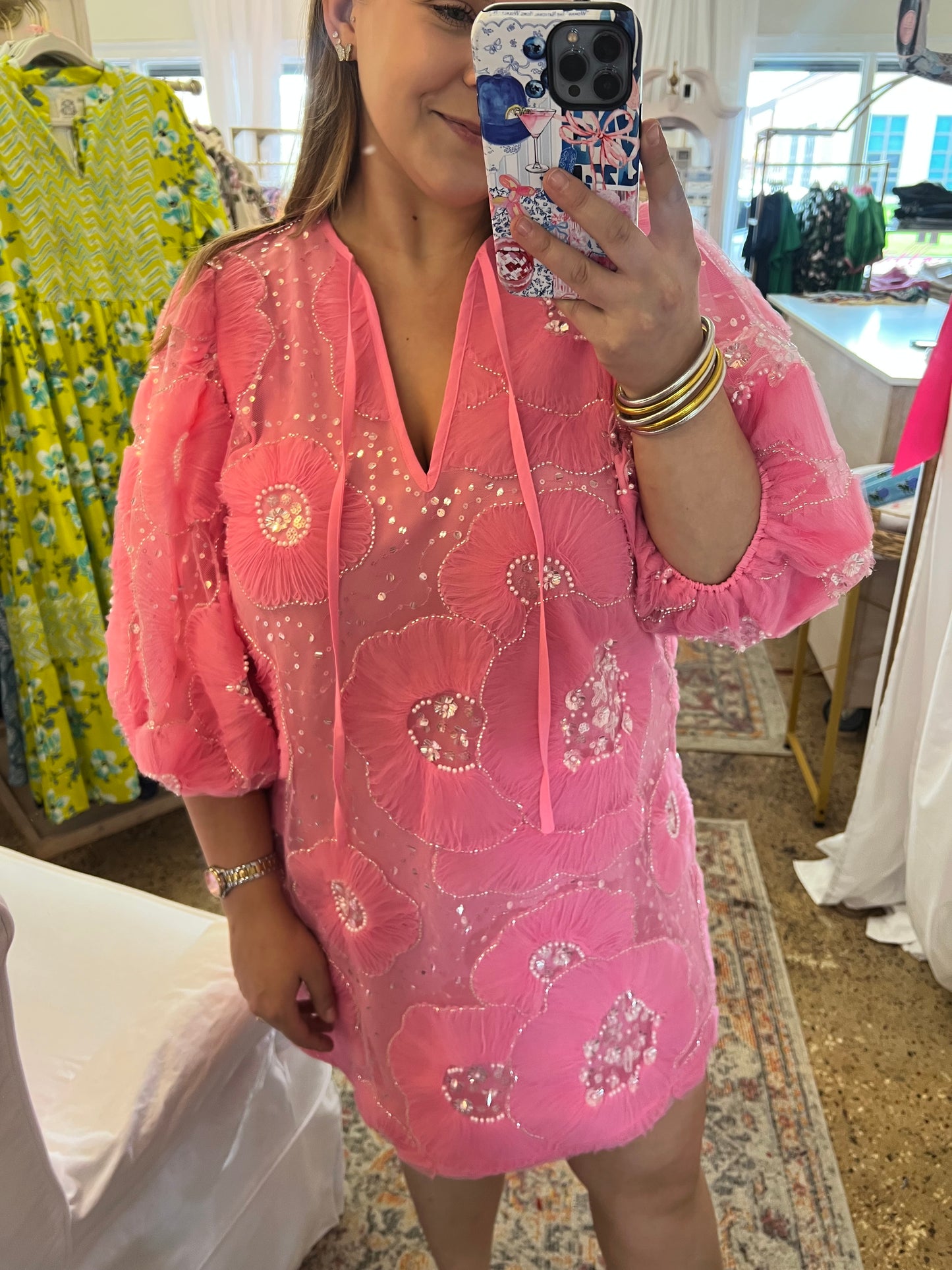 Pretty in Pink Mini Dress