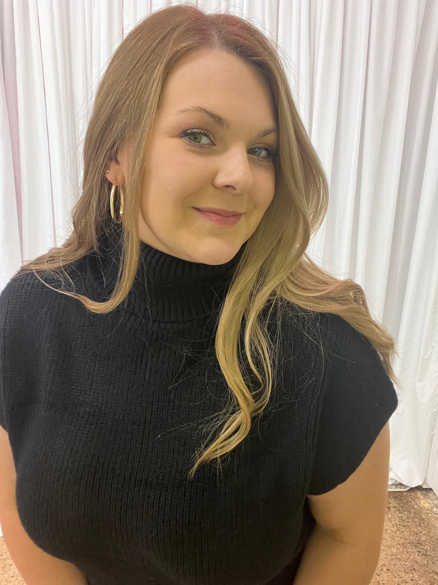 Turtle Neck Sweater Dress