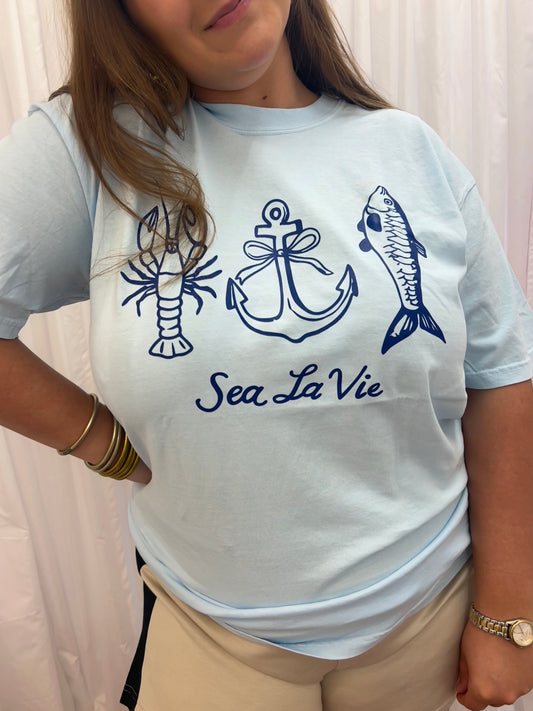 Coastal Summer Lobster Tee
