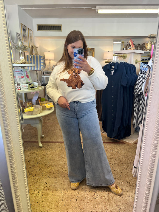 High Waist Wide Leg Jeans
