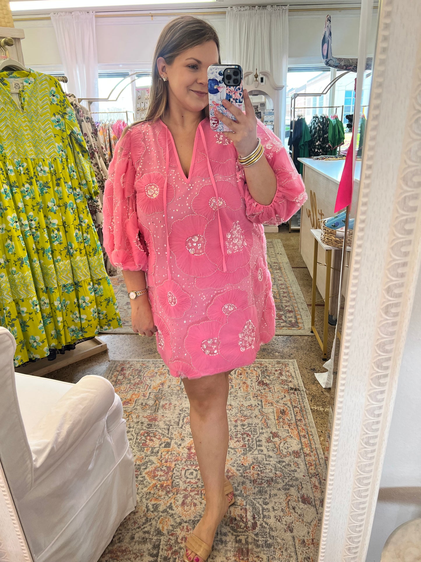 Pretty in Pink Mini Dress