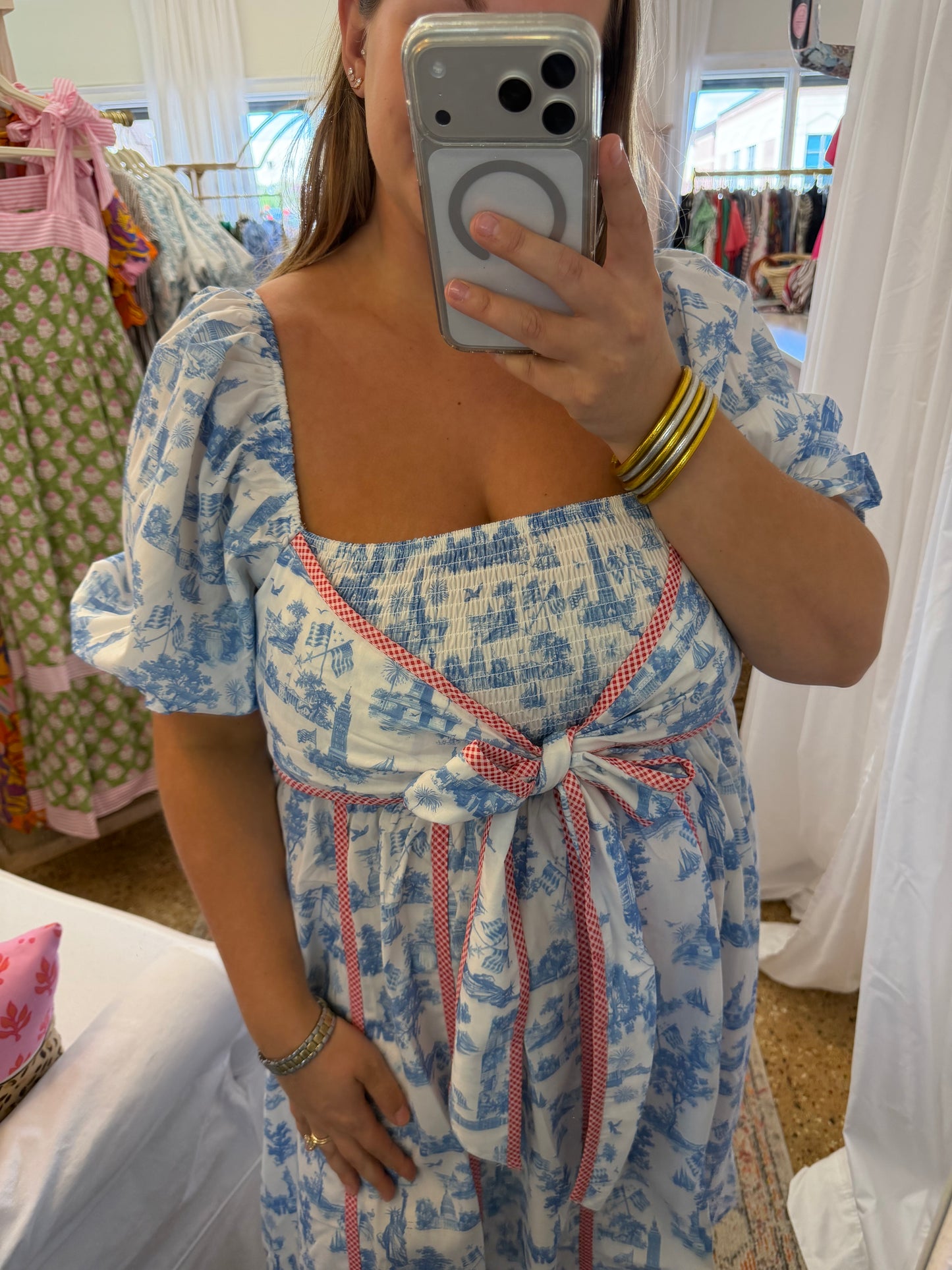 Stars & Stripes Midi Dress