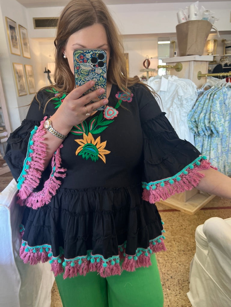Madrid Embroidered Blouse