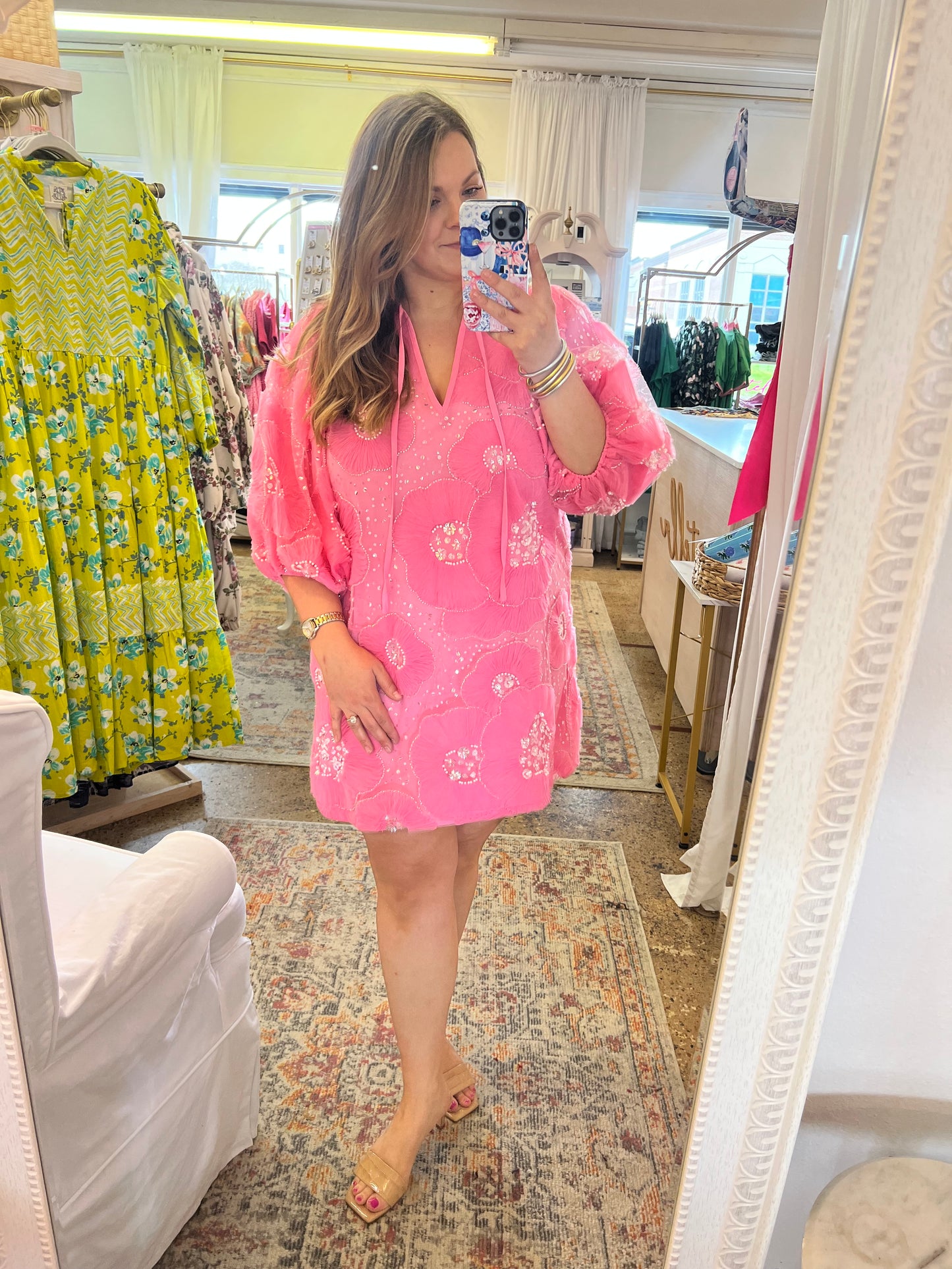 Pretty in Pink Mini Dress