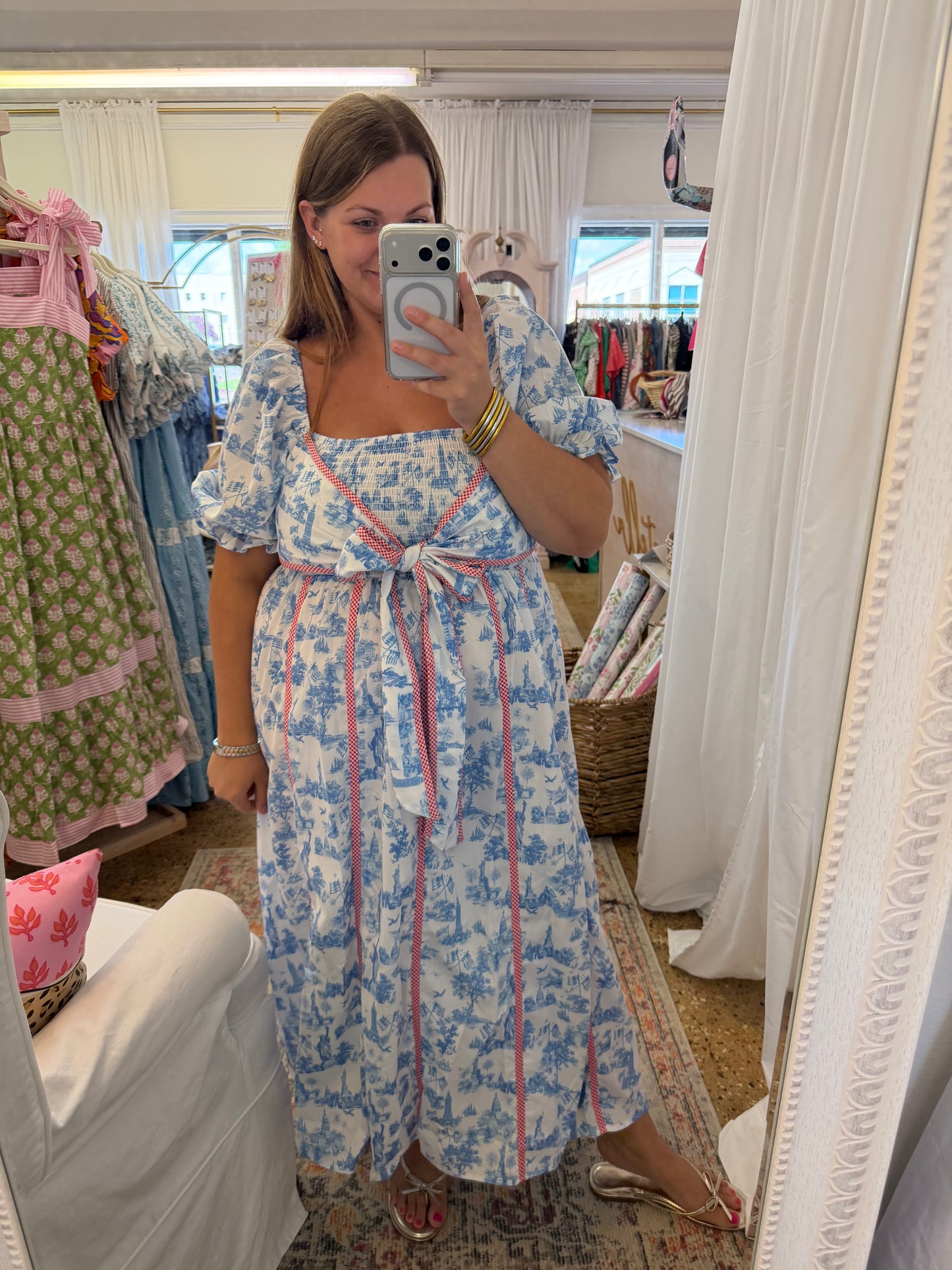 Stars & Stripes Midi Dress