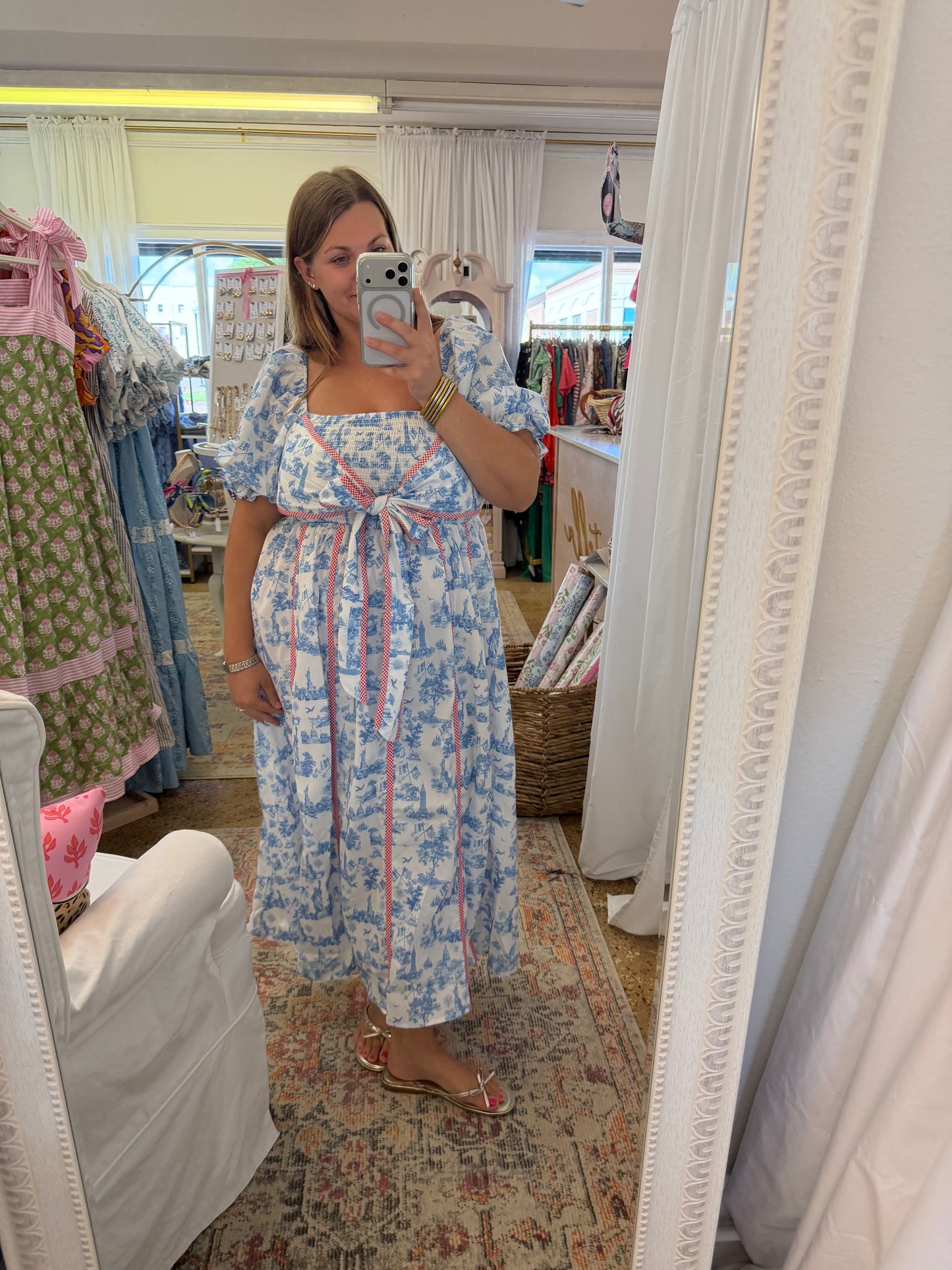 Stars & Stripes Midi Dress