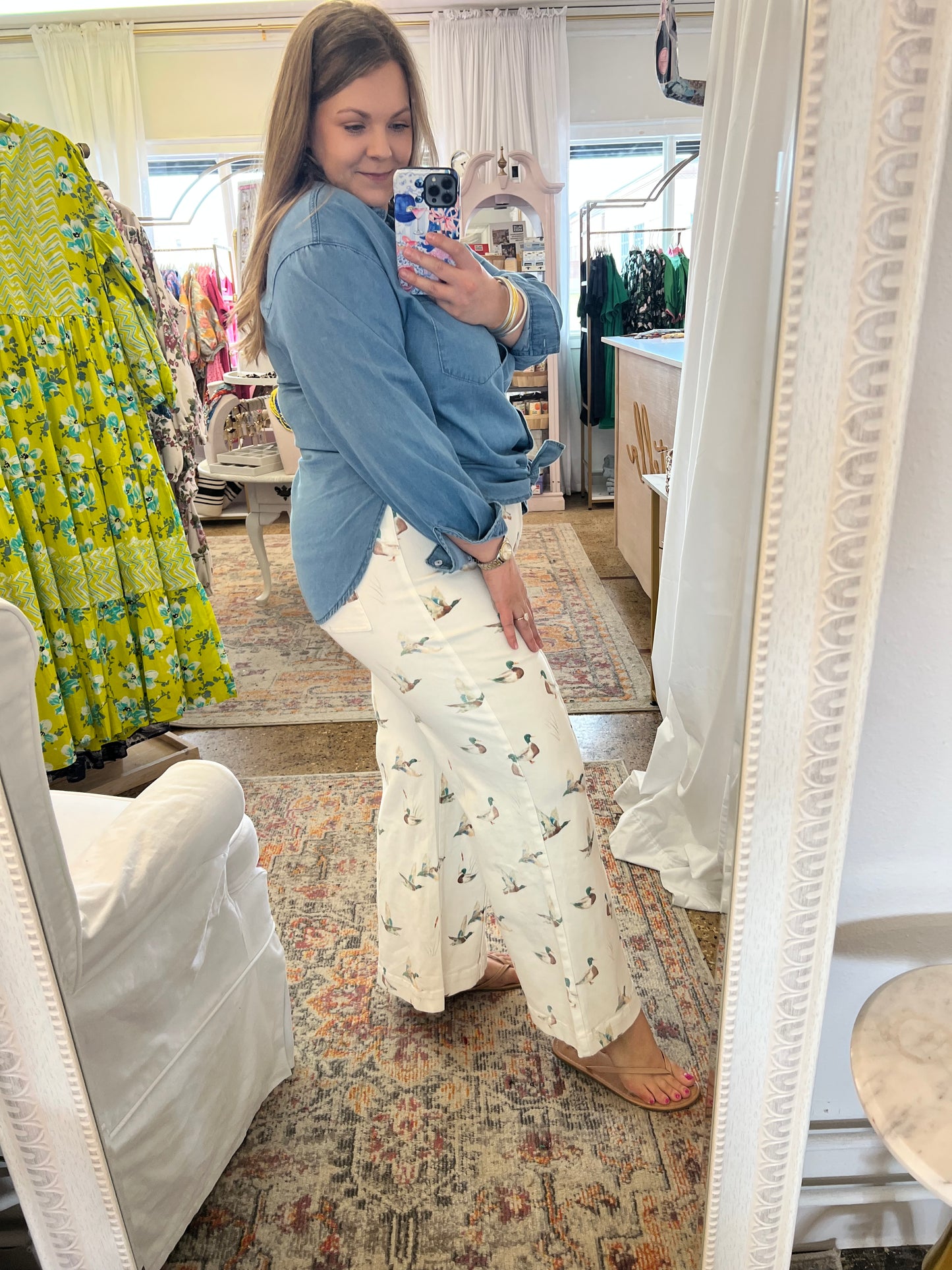 Mallard wide leg jeans