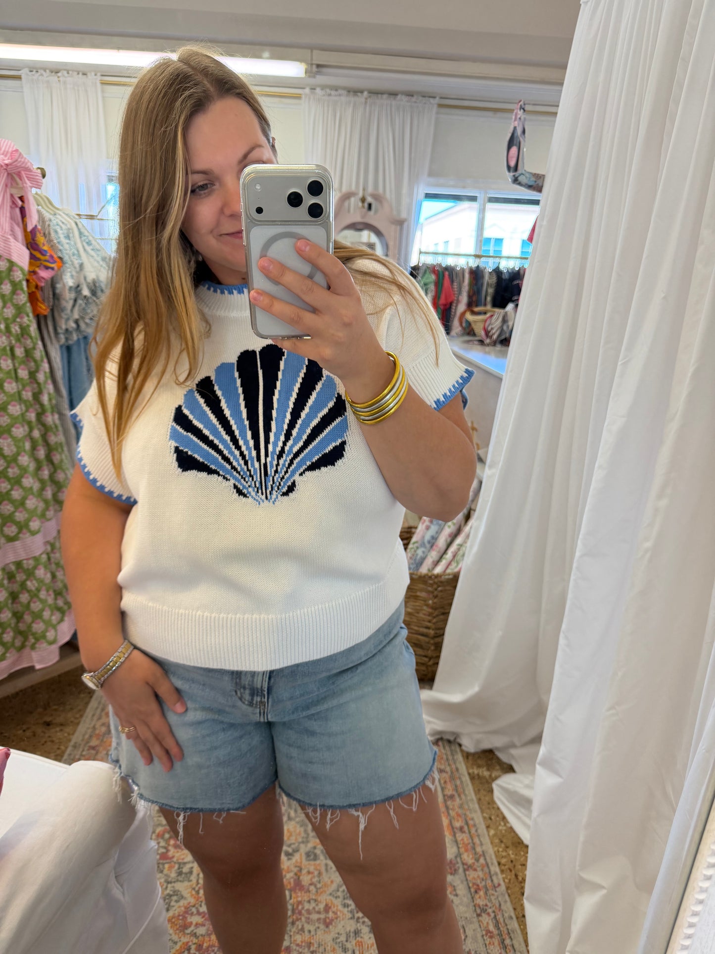 Summer Shell Sweater