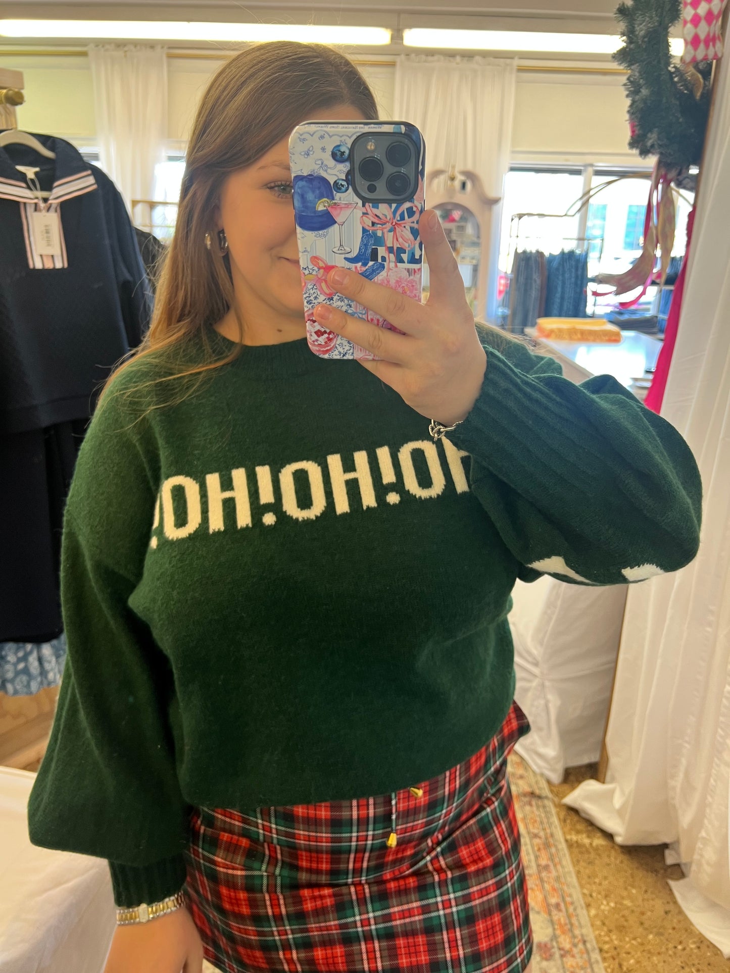 Oversize Christmas Back Sweater