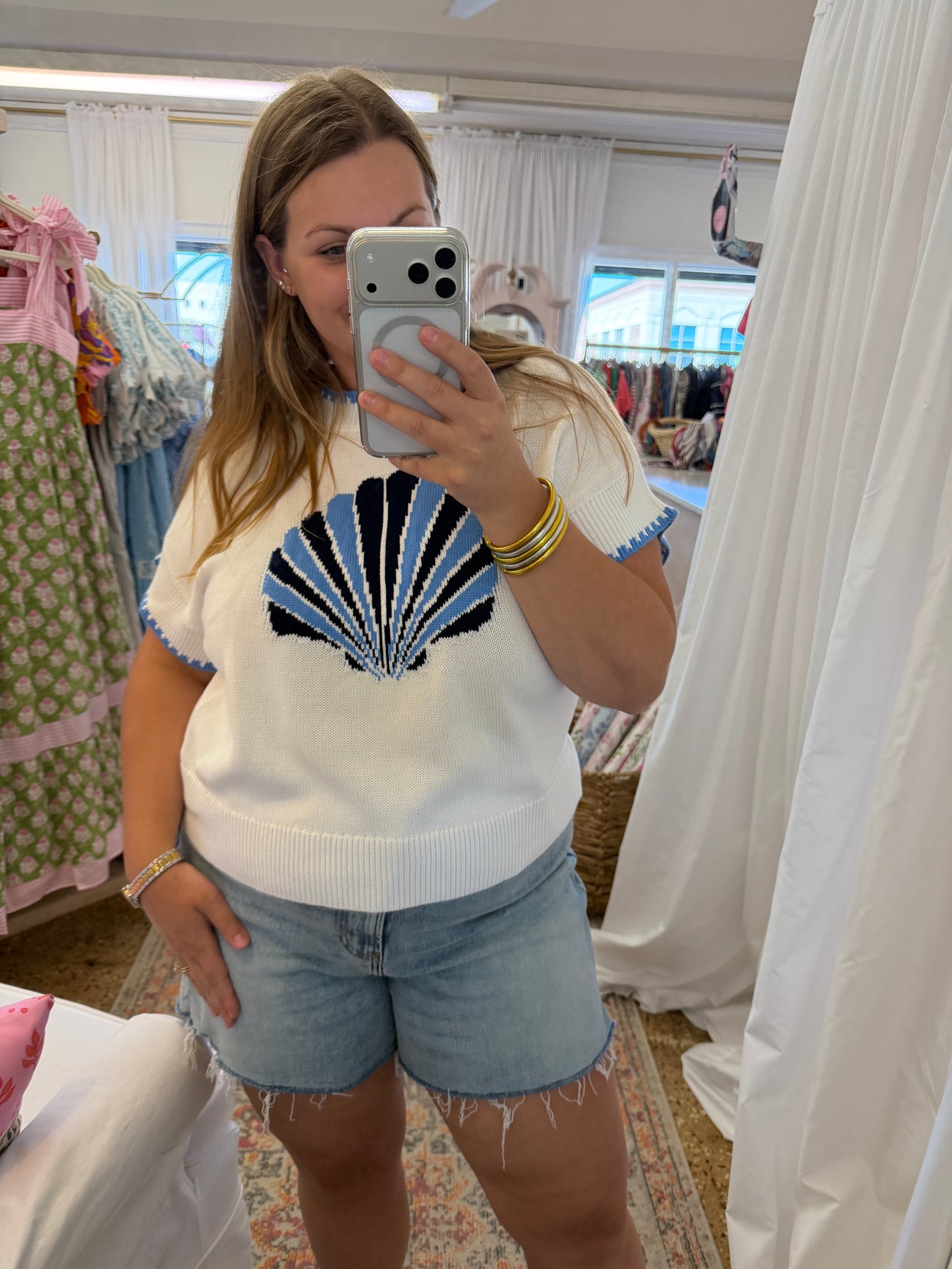 Summer Shell Sweater