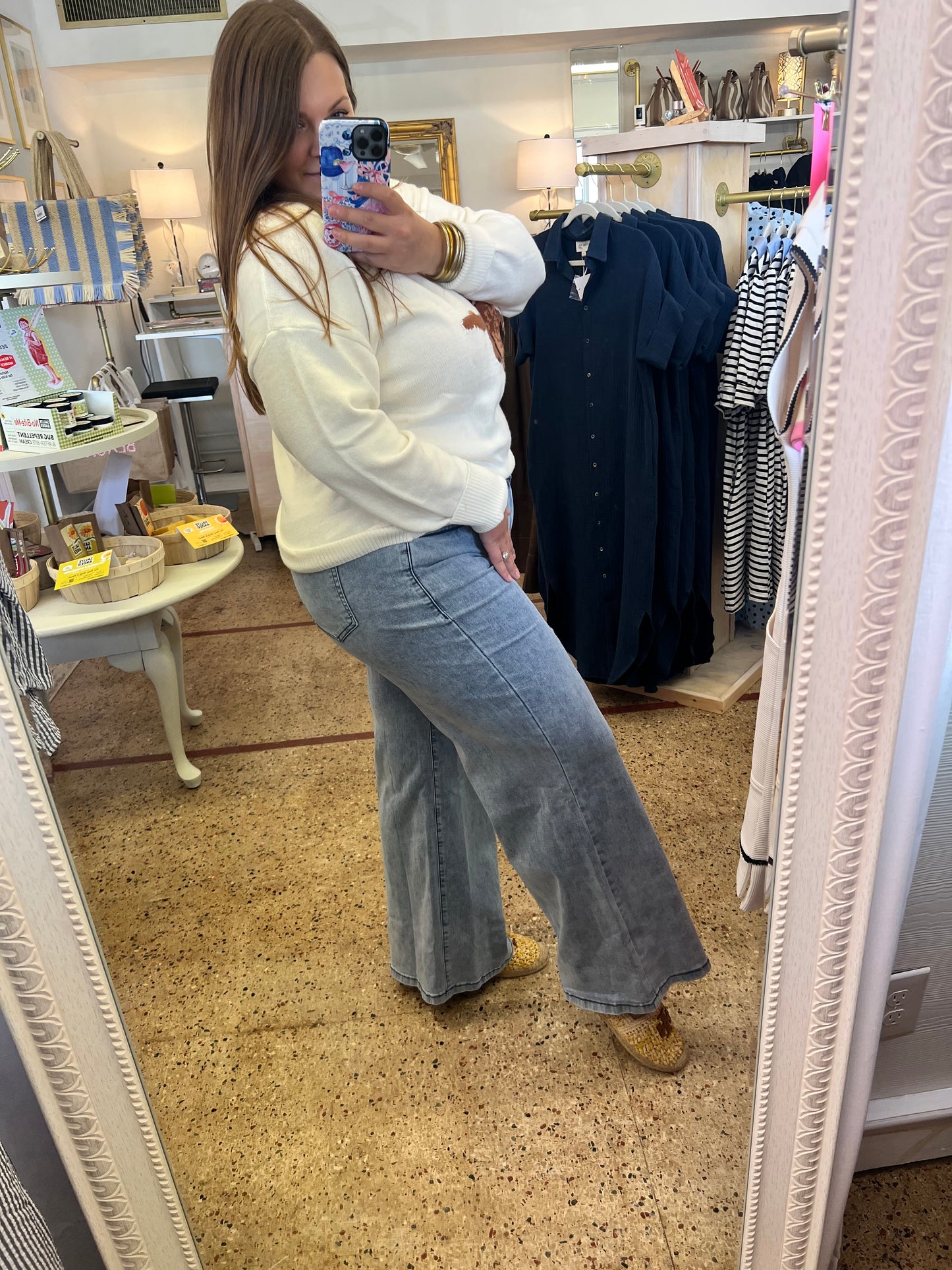 High Waist Wide Leg Jeans