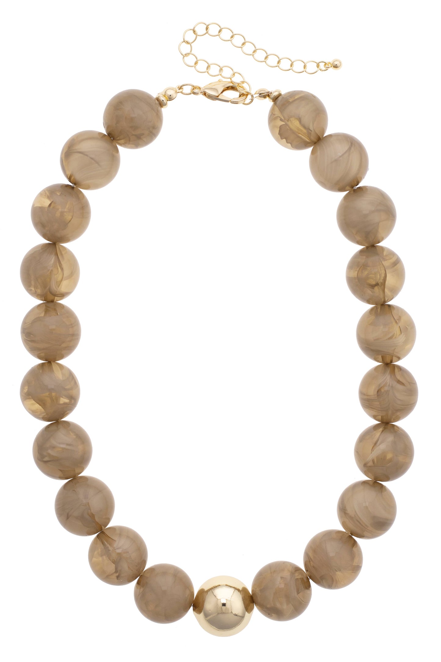 Marjorie Taupe Necklace