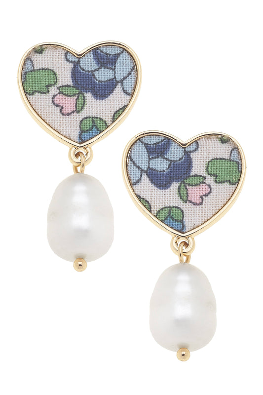 Victoria Vintage Heart Earrings