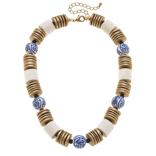 Lorelei Chinoiserie Necklace