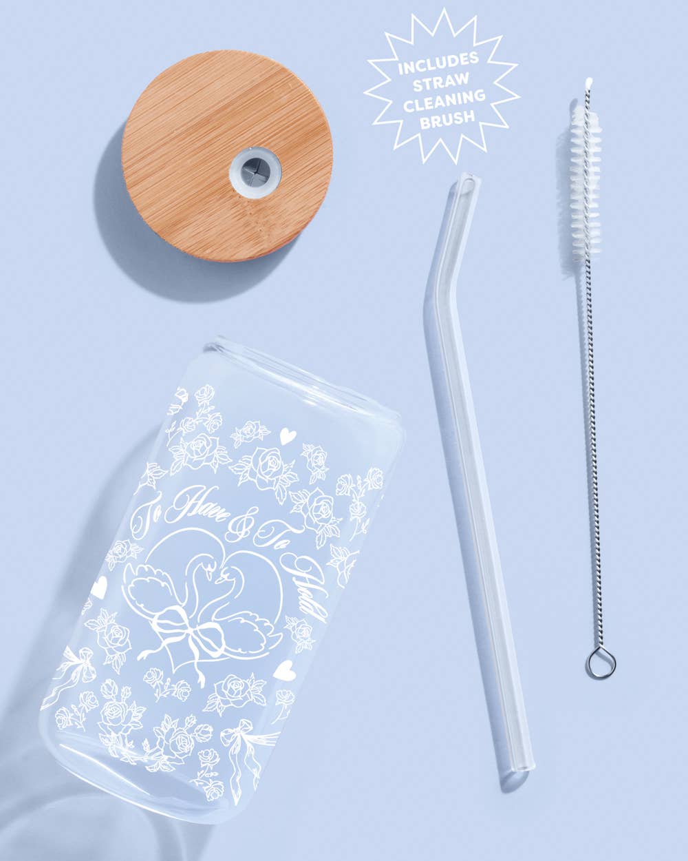 To Have And To Hold Swan Tumbler