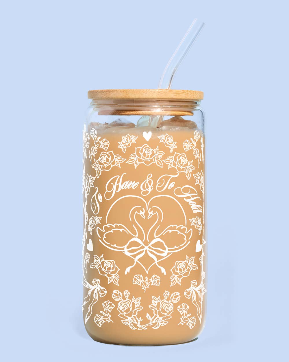 To Have And To Hold Swan Tumbler