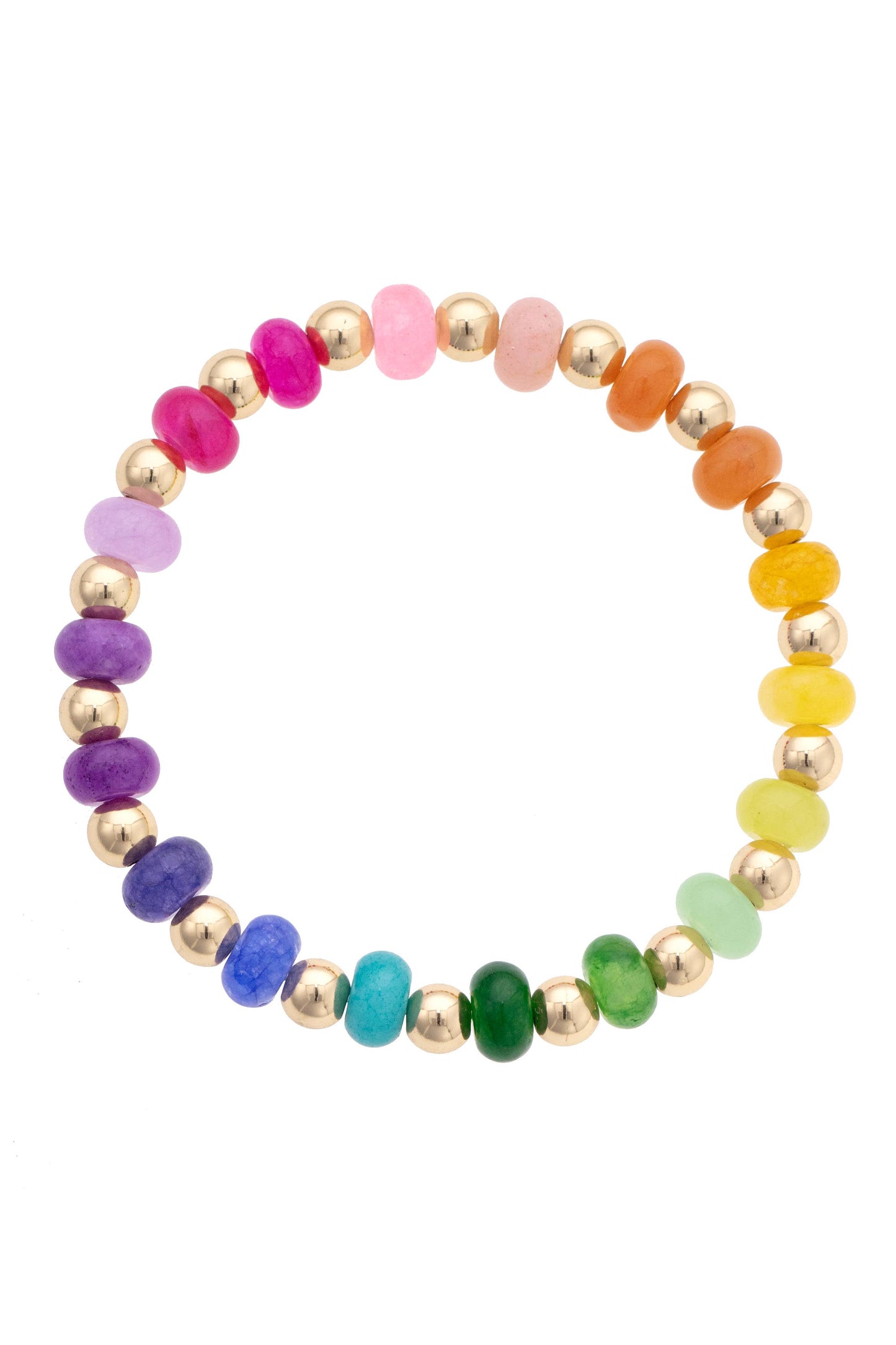 Mimi Rainbow Beaded Bracelet