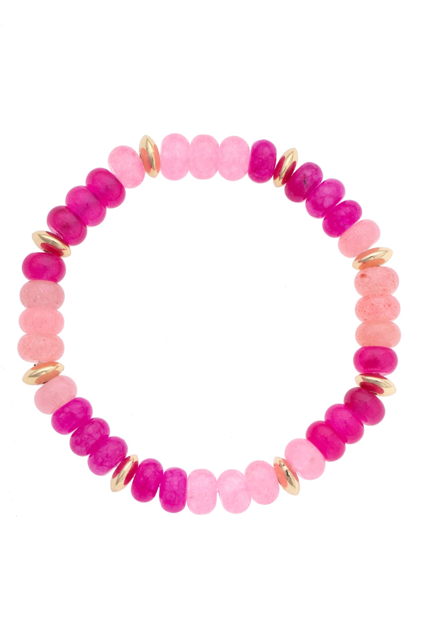 Mimi PINK Beaded Bracelet