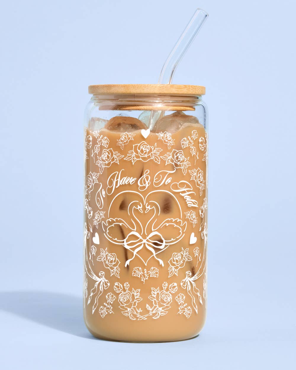 To Have And To Hold Swan Tumbler