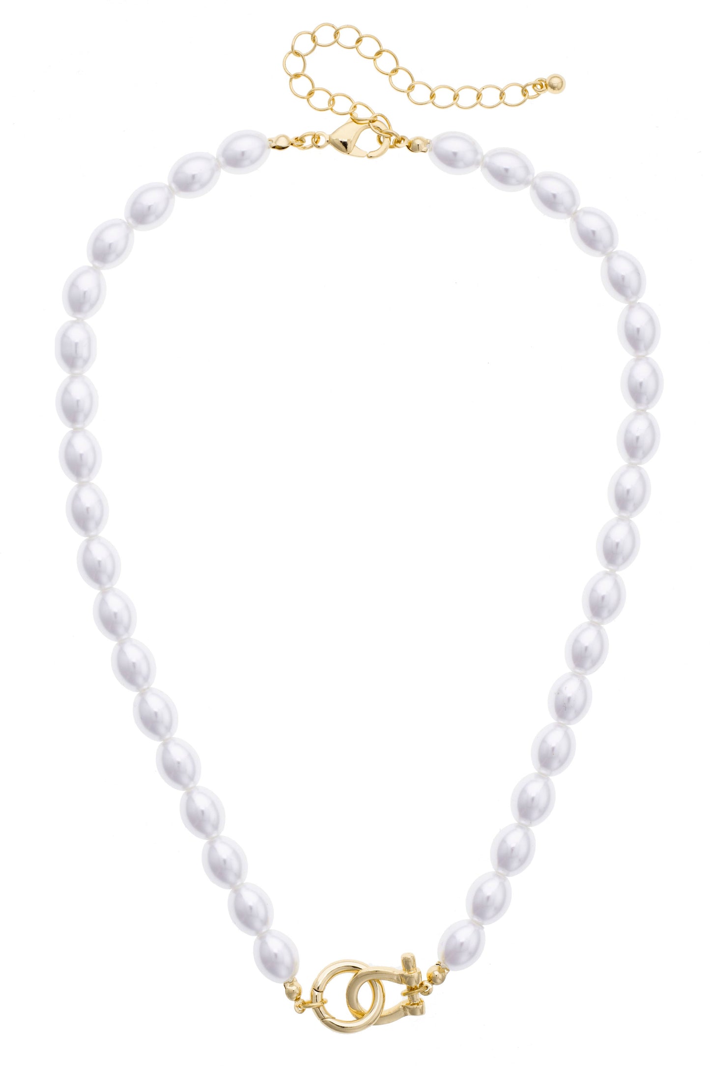 Celia Pearl Beaded Necklace